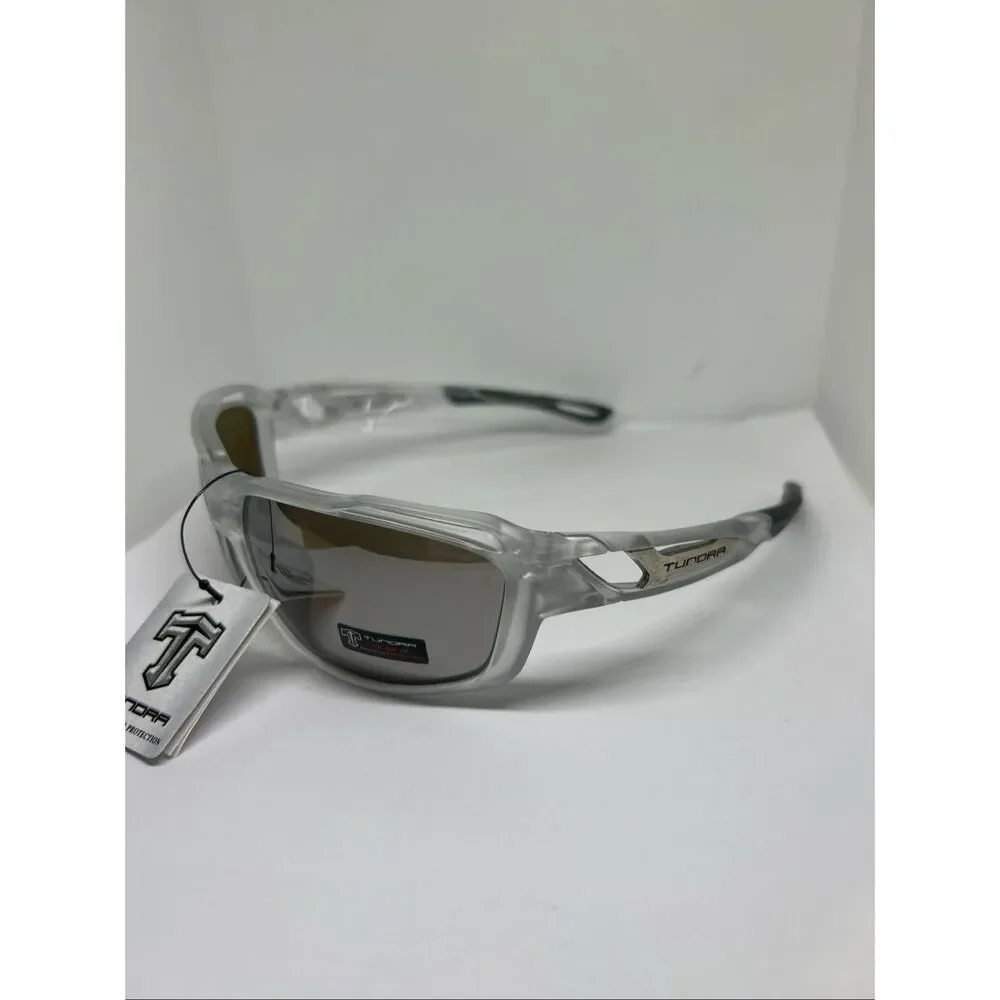 Tundra Mirrored Lens Sport Sunglasses UV400 – Wraparound – New
